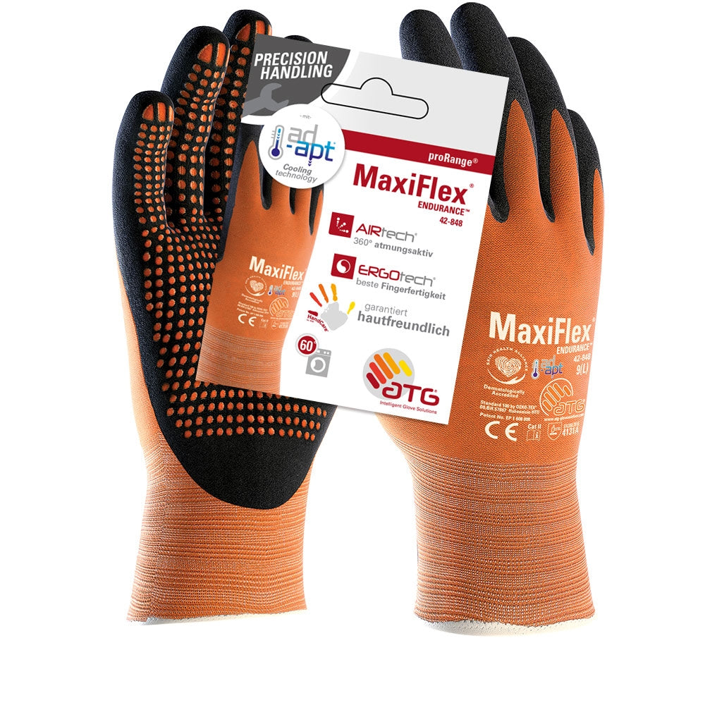 MaxiFlex® Endurance™AD-APT® Nylon-Strickhandschuhe (42-848HCT), SB-Verpackung-arbeitskleidung-gmbh