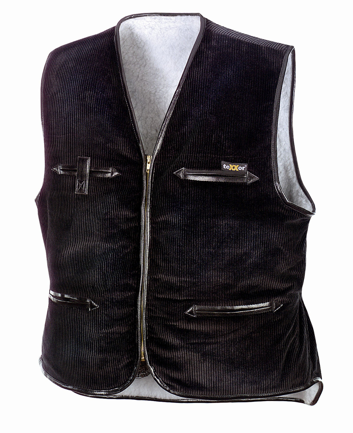 teXXor® Breitcordweste VEGA-arbeitskleidung-gmbh