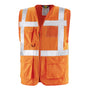 teXXor® Warnschutz-Weste DUNDAS – 12er-Packung