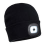 Portwest Beanie mit wiederaufladbaren LED - Leuchten vorn und hinten