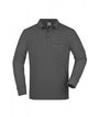 Daiber Men's Workwear Polo Pocket Longsleeve