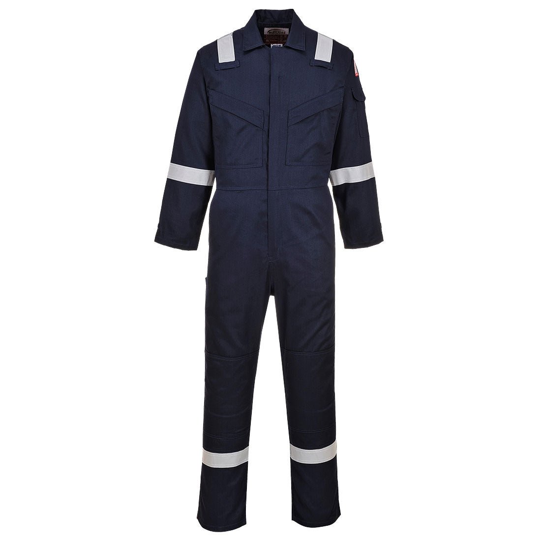 Flame Resistant Light Weight Anti-Static Coverall 280g - arbeitskleidung-gmbh