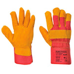 Fleece gefütterter Rigger Winterhandschuh - arbeitskleidung-gmbh