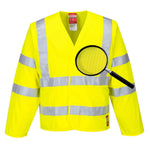 Hi-Vis Anti Static Jacket - Flame Resistant - arbeitskleidung-gmbh