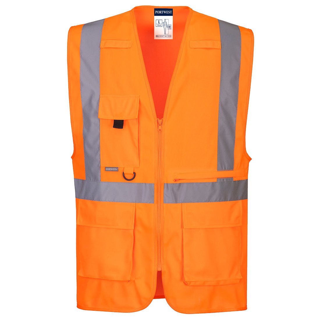 Hi-Vis Executive Vest With Tablet Pocket - arbeitskleidung-gmbh