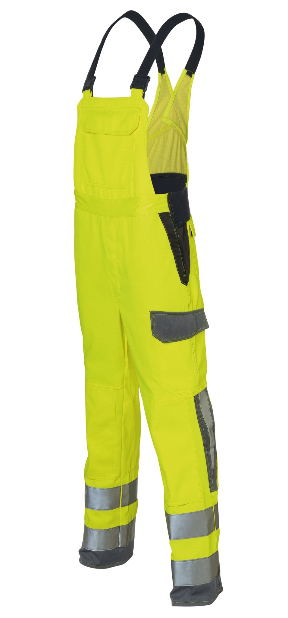 KÜBLER PROTECTIQ HIGH VIS Latzhose arc1 PSA 3-Kübler-arbeitskleidung-gmbh