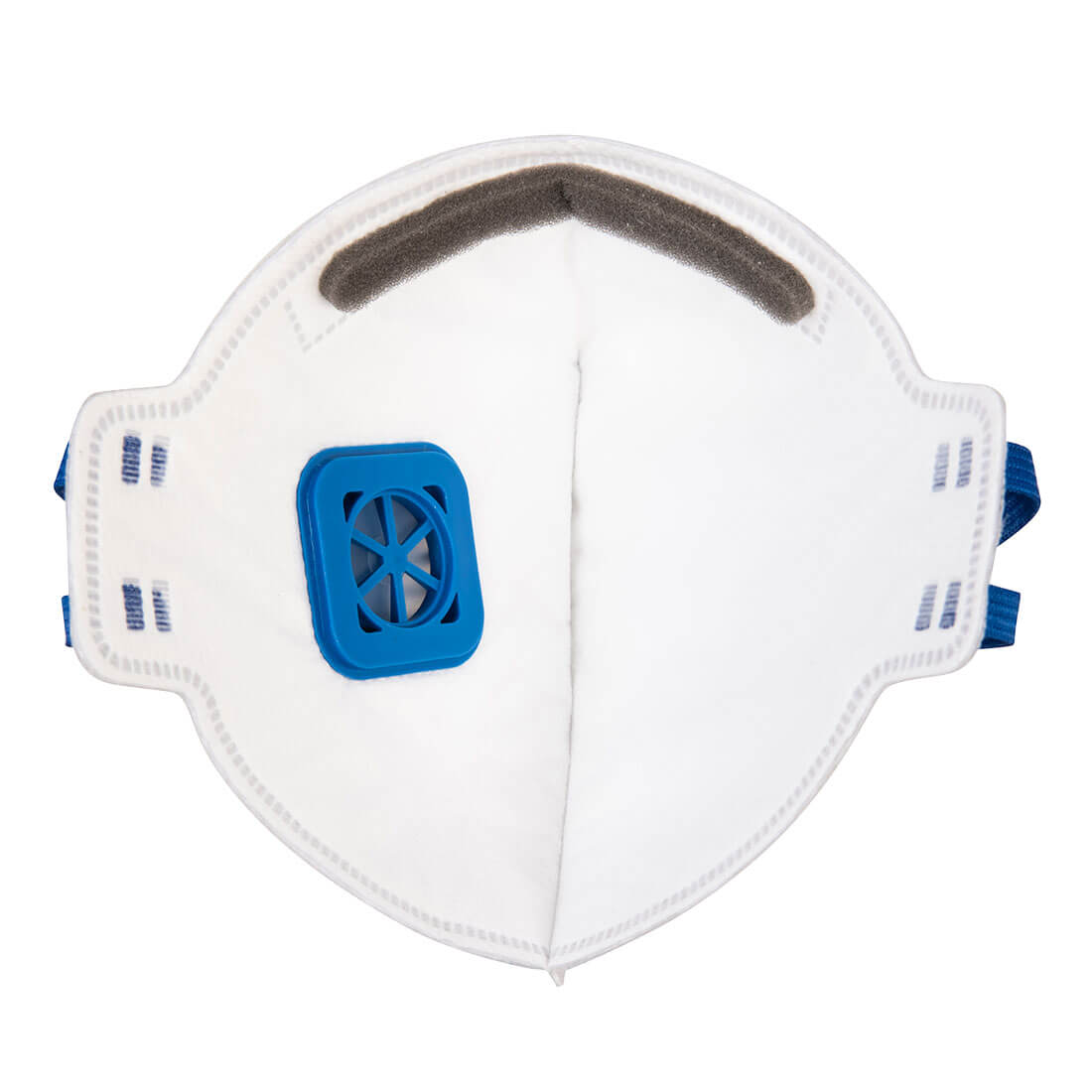 P251 - FFP2 Faltbare Feinstaubmaske mit Ventil Weiss - arbeitskleidung-gmbh