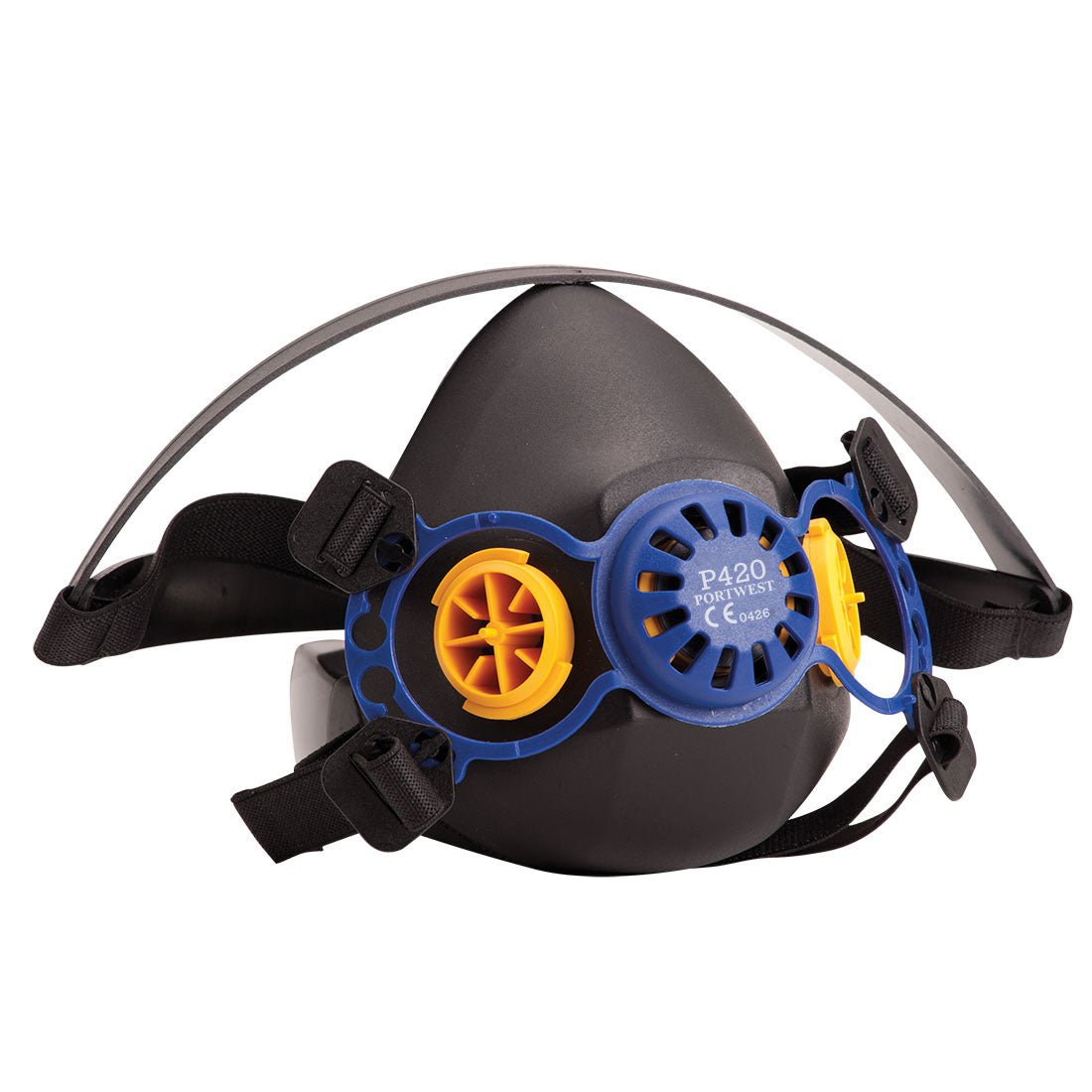 P420 - Halbmaske Vancouver Schwarz - arbeitskleidung-gmbh