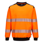 PW3 Hi-Vis Crew Neck Sweatshirt - arbeitskleidung-gmbh