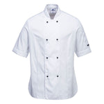 Rachel Damen Chefs Jacke kurzarm - arbeitskleidung-gmbh