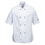 Portwest Rachel Damen Chefs Jacke kurzarm